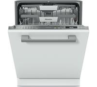 Miele G7080 SCVi Wifi Connected Fully Integrated Full Size Dishwasher - Clean Steel Control Panel with Fixed Door Fixing Kit - A Rated, Stainless Steel
