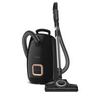 Miele Guard L1 Cat & Dog Bagged Canister Vacuum for Pet Owners with Odor-Reducing Active AirClean Filter, TurboTeQ Floorhead, and AllTeQ Universal Floorhead, in Obsidian Black/Space Grey