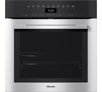 Miele ContourLine H7364BP Wifi Connected Built In Electric Single Oven with Pyrolytic Cleaning - Clean Steel - A+ Rated, Stainless Steel