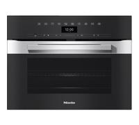 Miele H 7440 BM Compact Microwave Combination Oven - Stainless Steel / Clean Steel