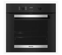 Miele H2455BP Built In Electric Single Oven with Pyrolytic Cleaning - Black - A+ Rated, Black