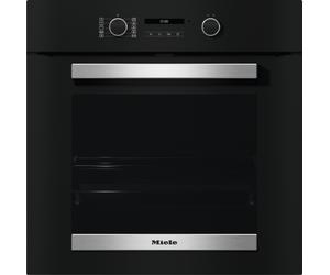 Miele H2467BP CleanSteel Built-In Electric Single Oven with Pyrolytic Cleaning, Stainless Steel 12143650