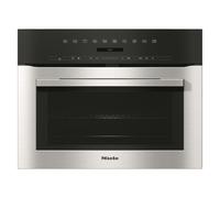 Miele H7140BM Built-In Combination Microwave Oven - Clean Steel