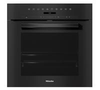 Miele H7260BPOBBL VitroLine Pyrolytic Built In Single Oven - BLACK