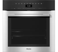 Miele ContourLine H7364BP Wifi Connected Built In Electric Single Oven with Pyrolytic Cleaning - Clean Steel - A+ Rated, Stainless Steel