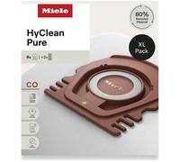 MIELE HyClean Pure CO Vacuum Cleaner Bags - XL, Pack of 8