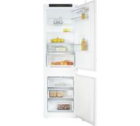 Miele KDN7713E 70/30 Integrated Frost Free Fridge Freezer with Sliding Door Fixing Kit - White - E Rated, White