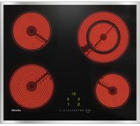 Miele KM6520FR 58cm 4 Zone Ceramic Hob with Stainless Steel Frame