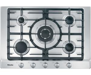 Miele KM2032 75cm Gas Hob - Clean Steel, Stainless Steel
