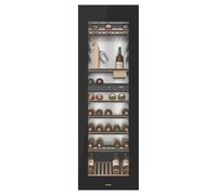 Miele KWT6722IGS-1SW Integrated 178cm Dual Zone Wine Cooler - BLACK