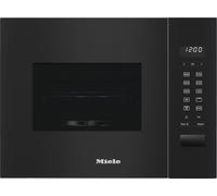 Miele M 2224 SC 17 Litre , Built In Microwave With Grill - Black, Black