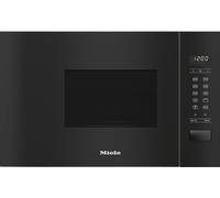 Miele M2234SC 38cm High Obsidian Black Built-In Microwave Oven