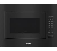 Miele M2240SC-OBBL 45cm High Obsidian Black Built-In Microwave Oven