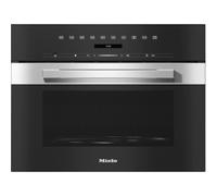 Miele M7240TC CLST 45cm High Clean Steel Built-In Microwave Oven