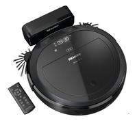 Miele Scout RX3 Robot Vacuum Cleaner, Intelligent 3D Navigation, 4-Stage Cleaning System, Up to 60 Minutes Battery Runtime, 4 Cleaning Programmes, Timer, App Control, Obsidian Black