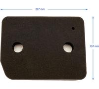 Original Miele T1 Tumble Dryer Heat Pump Socket Filter Foam Sponge x 3 [EEK: A+++]