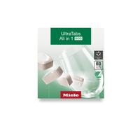Miele UltraTabs All In 1 ECO Dishwasher Detergent Tablets, 60-Count, Designed For All Dishwasher Types
