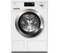 Miele WEG885 WCS Washing Machine, 9kg, 1400 Spin, White Freestanding, 12721270 A