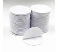 MIELEU 5pcs/Lot 13.56Mhz Gen2 CUID UID Changeable PVC Coin Adhesive Sticker Rewritable Copy Clone Card