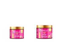 Mielle Pomegranate & Honey Super Hold Edge Gel, Long-Lasting Definition & Shine for Sl lawless Edges, 57 g (Pack of 1) & Hold Gel Style & Shine for Flawless and Frizz-Free hold, 464 g (Pack of 1)