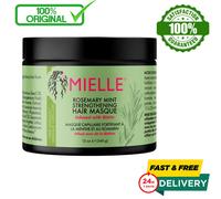 Mielle Rosemary Mint Strengthening Hair Masque, Essential Oil & Biotin Deep 340g
