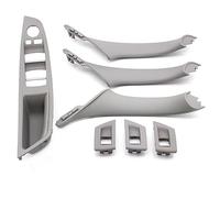 MIENAOC Interior Door Handles for BMW 5 Series F10 F18 523 525 528 Left Drive Car Interior Door Handle Pull 7PCS Set(Model A Gray)