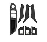 MIENAOC Interior Door Handles for BMW 5 Series F10 F18 525 530 535 540 2010-2017 LHD RHD Car Interior Inner Door Handle Panel Pull Trim Cover(LHD Black 7Pc)