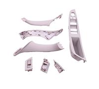MIENAOC Interior Door Handles for BMW 5 Series F10 F18 525 530 535 540 2010-2017 LHD RHD Car Interior Inner Door Handle Panel Pull Trim Cover(RHD Oyster 7Pc)