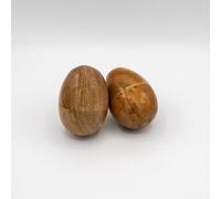 Mienloco Wooden Rattle Egg Maracas Musical Instrument Pack of 2