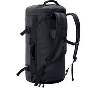 MIER Gym Bag Travel Bag Man with Shoe Compartment,Convertible Duffel Backpack with Shoulder Straps, Heavy Duty and Water Resistant as Karate Kid, Luggage, Overnight,Ryanair Cabin Bag (Black, 90L)