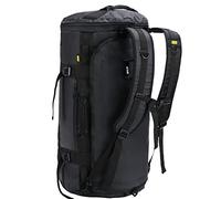 MIER Gym Bag Travel Bag Man with Shoe Compartment,Convertible Duffel Backpack with Shoulder Straps, Heavy Duty and Water Resistant as Karate Kid, Luggage, Overnight,Ryanair Cabin Bag (Black, 45L)