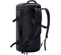 MIER Large Duffel Backpack Sports Gym Bag with Shoe Compartment, Heavy Duty & Water Resistant, Black, 45L/60L/90L