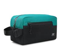 MIER Lunch Bag Freezable Snack Bags Small Frozen Mini Cooler Freezer Insulated Pouch for Kids Adults Work School Travel On-The-go, Black/Blue