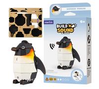 MierEdu Build and Sound 3D Puzzle Emperor Penguin Toy- Interactive 3D Animal Puzzle for Kids from 6+