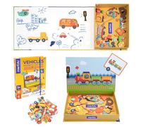 mierEdu - Magnetic Art Case - Vehicles - (ME151)