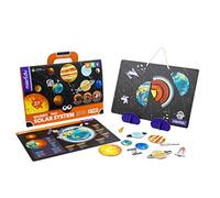 Mieredu Magnetic Briefcase Solar System Multicolor Kids