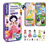mierEdu Travel Magnetic Play Box Fairy Tales I Magnetic Game from 3 Years I Promotes Imagination & Concentration I Ideal Travel Game with 2 Scenes & 34 Magnets