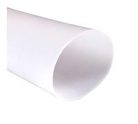 MIFANI Silicone Tube, Flexible Silicone ID 45mm OD 49mm Wall Thickness 2mm, White, 1m Length, 1 Pack