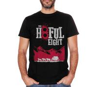 MIFCDBALE T Shirt Mens Quentin Tarantino The Hateful Eight Movie Hyenas Black