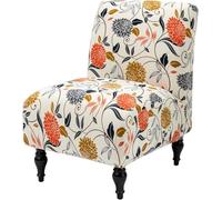 Mifeiwukawa Armless Chair Slipcover,Removable Stretch Printed Armless Accent Chair Covers Hotel Armless Accent Chair Slipper Chair Cover for Living Dining Room Hotel (#6, 2pcs)