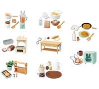 Mifffy Natural Kitchen Blind Box - Collectible Furniture Set - 1 of 8 Variations - Highly Detailed 1.97-Inch Miniature for Display & Collectors - Mystery Surprise Box
