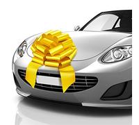 MIFFLIN Big Yellow Car Bow (18 inch) for Birthday, Wrapping