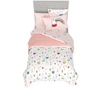 Miffy Bedding Set Double Size 5-Piece Super Soft Fluffy Reversible Duvet Cover and Sheet Set with Pillow Cover (100% Officially Licensed Product) by Franco Collectibles