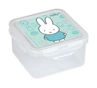 MIFFY FRIENDS - Lunch Box, Pencil Case, Food Holder, Quality and Maximum Resistance, Recreo, 13 x 13 x 7.5 cm, baby blue, M, Casual