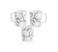 Miffy Mug - Rabbit Allover Coffee Mug Ceramic 320 ml White