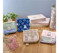 Miffy Multi-purpose Towel Pouch Flowers & Pink (115×230×15mm)