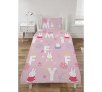 Miffy Pink Kids Bedding Set - Single