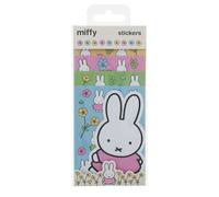 Miffy Sticker Set | Cute Bunny & Floral Designs | 5 Sheets of Colourful Stickers for Crafts, Journals & Decoration | Official Miffy Stationery, Gifts & Accessories