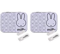 Miffy The Cute Bunny Flexible Plasters in Metal Tin Box, Waterproof & Breathable First Aid Plasters for Kids & Adults, Latex-Free, Hypoallergenic, Easy Removal & Skin-Friendly, Two Sizes, 24 Plasters