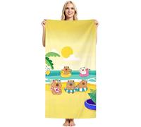 MIFKLMV Extra Large Beach Towel, Quick Dry Microfibre Printed Beach Towels, Super Absorbent Beach Towel, Sand Free Microfiber Towels for Swim Yoga Pool Beach Accessories